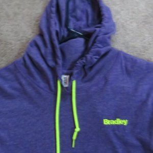 WOMEN'S - ANVIL - SIZE LARGE - HOODED LIGHTWEIGHT PULL-OVER TOP - PURPLE